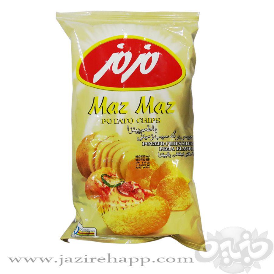 مزمز چیپس پیتزا متوسط۶۰ گرمی