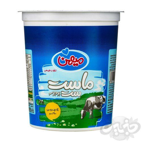 میهن ماست ست پاستوریزه پر چرب 900 گرم