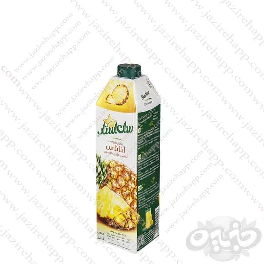 سان استار آبمیوه آناناس کامبی دام ۱ لیتری