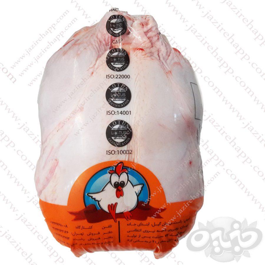 سمین مرغ تازه کامل(۸ قطعه شده)  حدود 2300 گرم