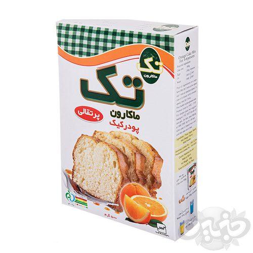 تک ماکارون پودر کیک پرتقالی ۵۰۰ گرمی