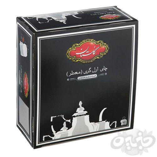 گلستان تی بگ چای خارجه عطری 100 عددی