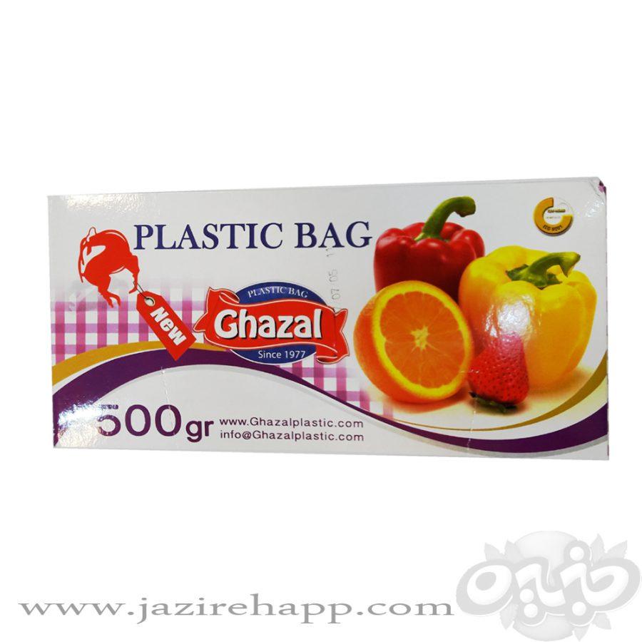 غزال کیسه فریزر ۵۰۰ گرمی جعبه ای ۳۵*۲۵