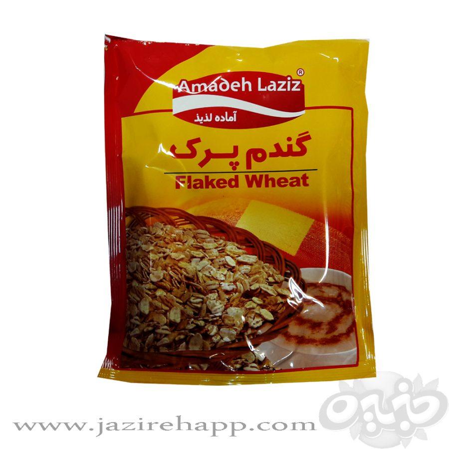 آماده لذیذ گندم پرک ۲۰۰ گرمی
