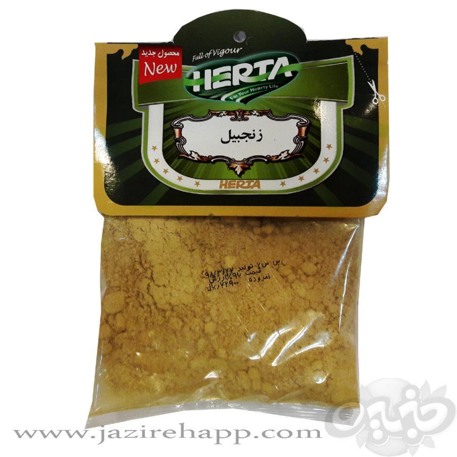 هرتا زنجبیل ۴۰ گرمی