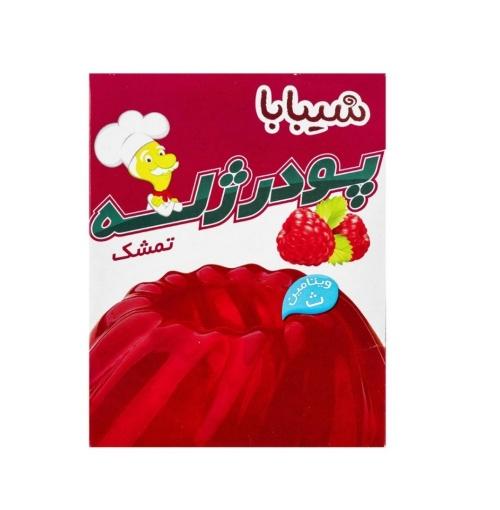 شیبا پودر ژله تمشک ۱۰۰ گرم