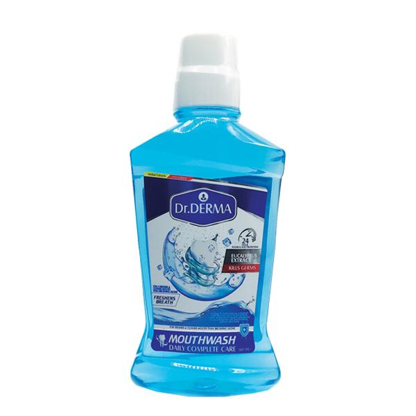 دکتردرما دهان شویه آبی اکالیپتوس 500 میل