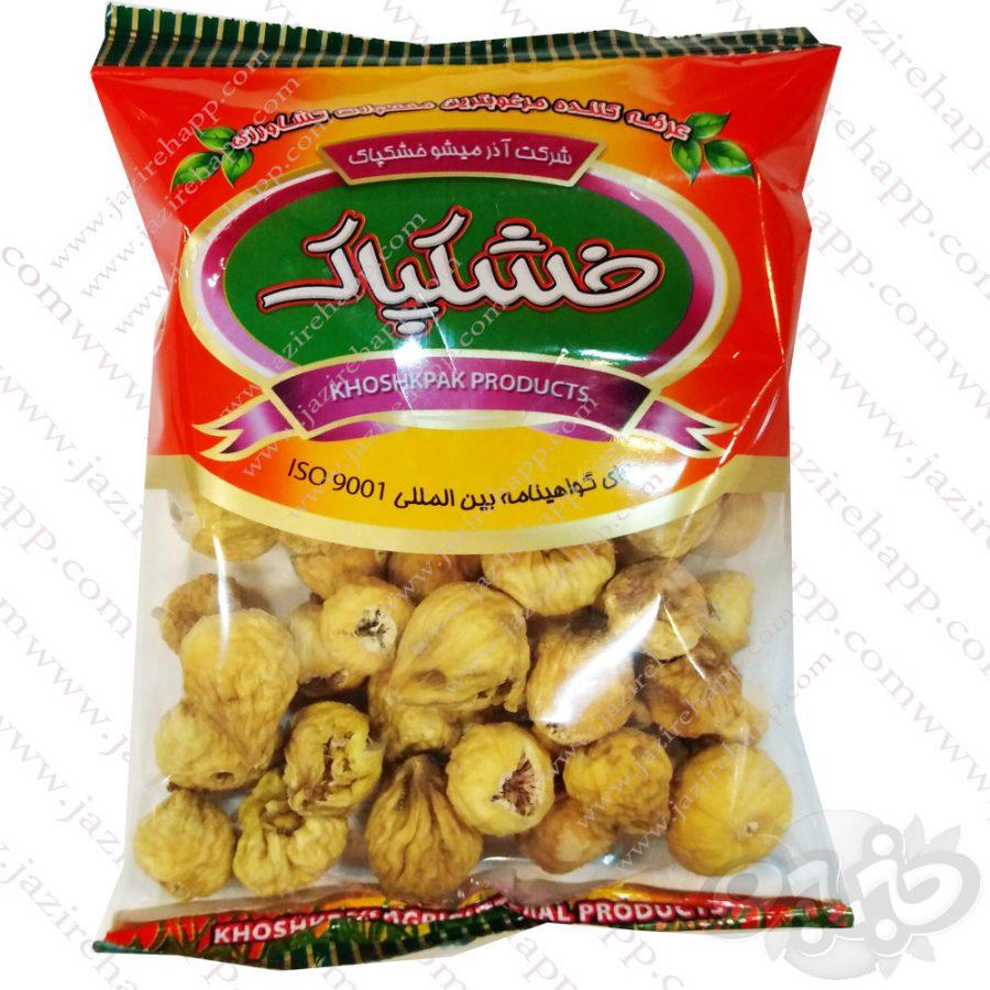 خشکپاک انجیر خشک سلفون ۲۰۰ گرمی
