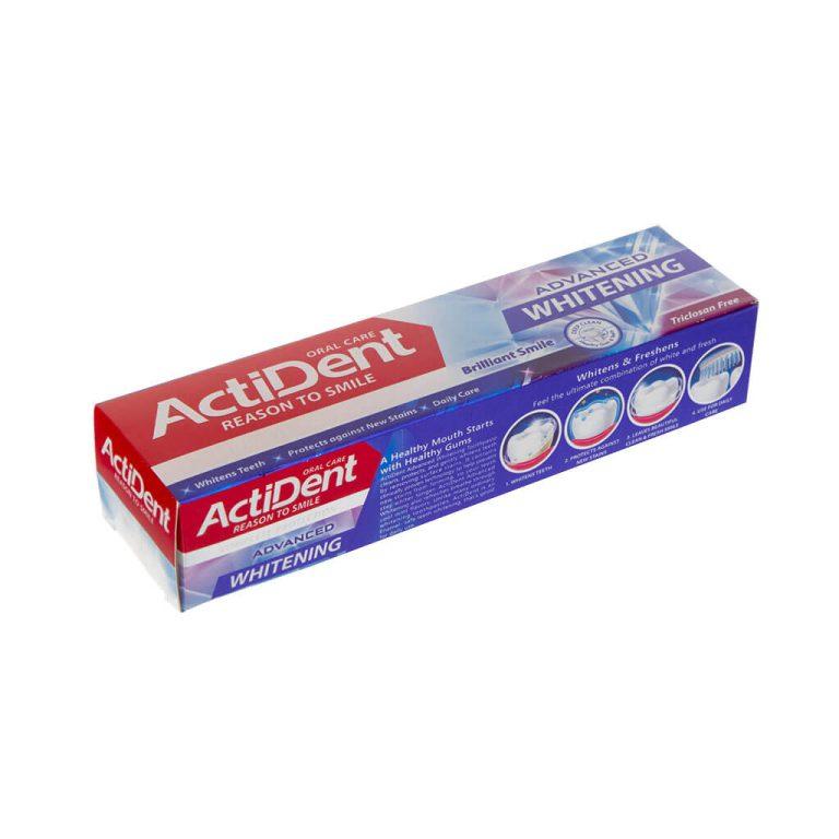 اکتیدنت خمیر دندان سفید کننده تخصصی ۱۳۰ گرمی