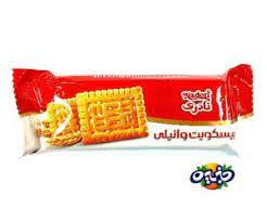 نادری بیسکویت وانیلی۶عددی کلاسیک ۴۳گرمی