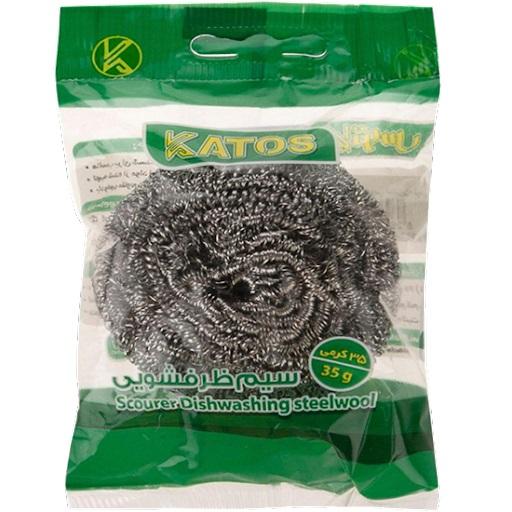 کاتوس سیم ظرفشویی استیل  35 گرمی