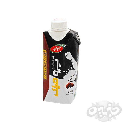 کاله شیر پروتئینه وانیلی 330 سی سی پاکتی