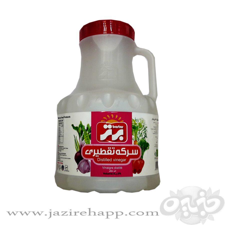برتر سرکه خانواده گالن ۳ لیتری سفید