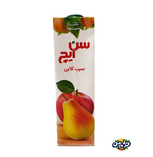 سن ایچ نکتار سیب گلابی پاکت یک لیتری