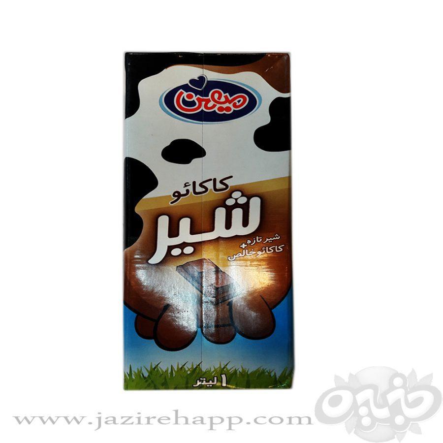 میهن شیر کاکائو ۱ لیتری
