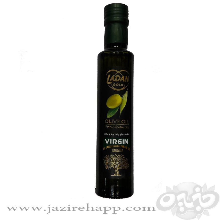 لادن روغن زیتون بکر ۲۵۰ میلی لیتر طلایی