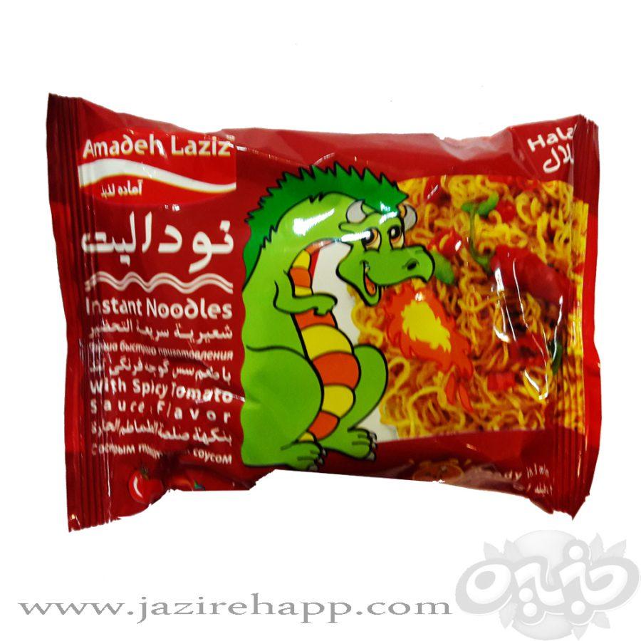 آماده لذیذ نودل گوجه فرنگی ۷۵ گرمی