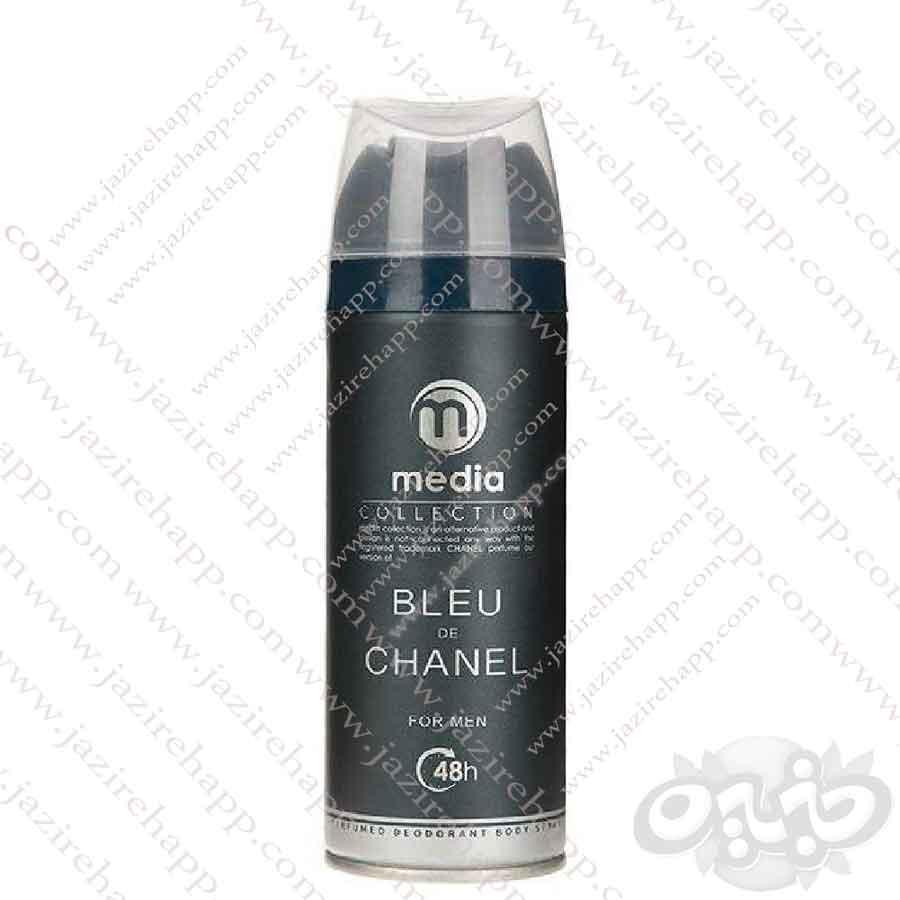 مدیا اسپری مردانه  بلو د چنل ۲۰۰ میل