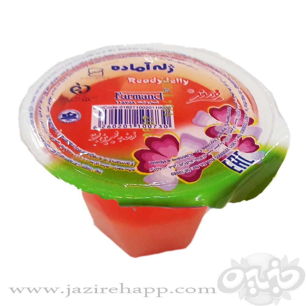 فرمند ژله آماده ۳ رنگ لیوانی