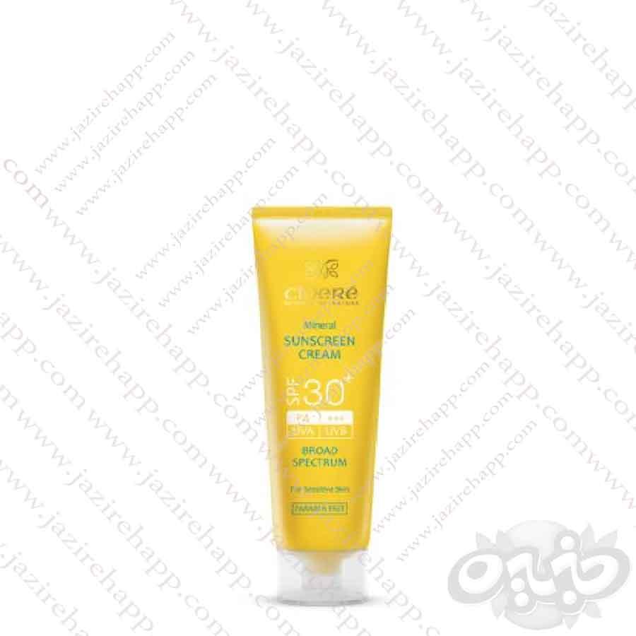سینره کرم ضد آفتاب بدون رنگ SPF۳۰