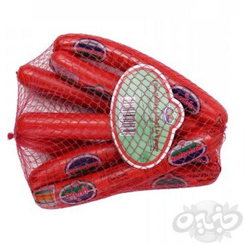 کامپوره سوسیس هاتداگ ممتاز 80% گوشت توری یک کیلویی