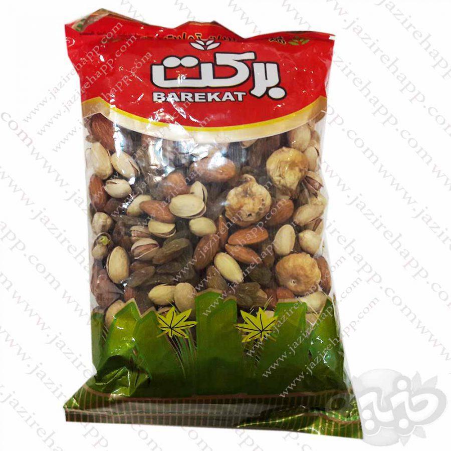 برکت آجیل مخلوط شیرین۴۵۰ گرم سلفون