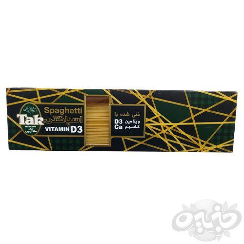 تک ماکارون اسپاگتی پروبیوتیک جعبه مقوایی 500 گرم
