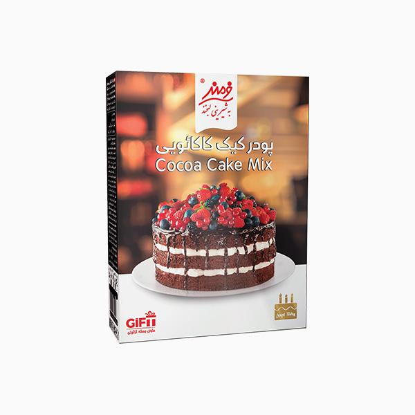 فرمند پودر کیک اسفنجی کاکائویی