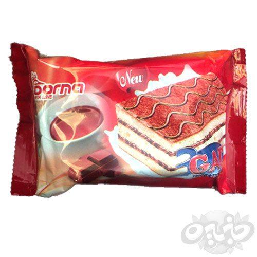 درنا كيك سه لايه كرم كاكائو