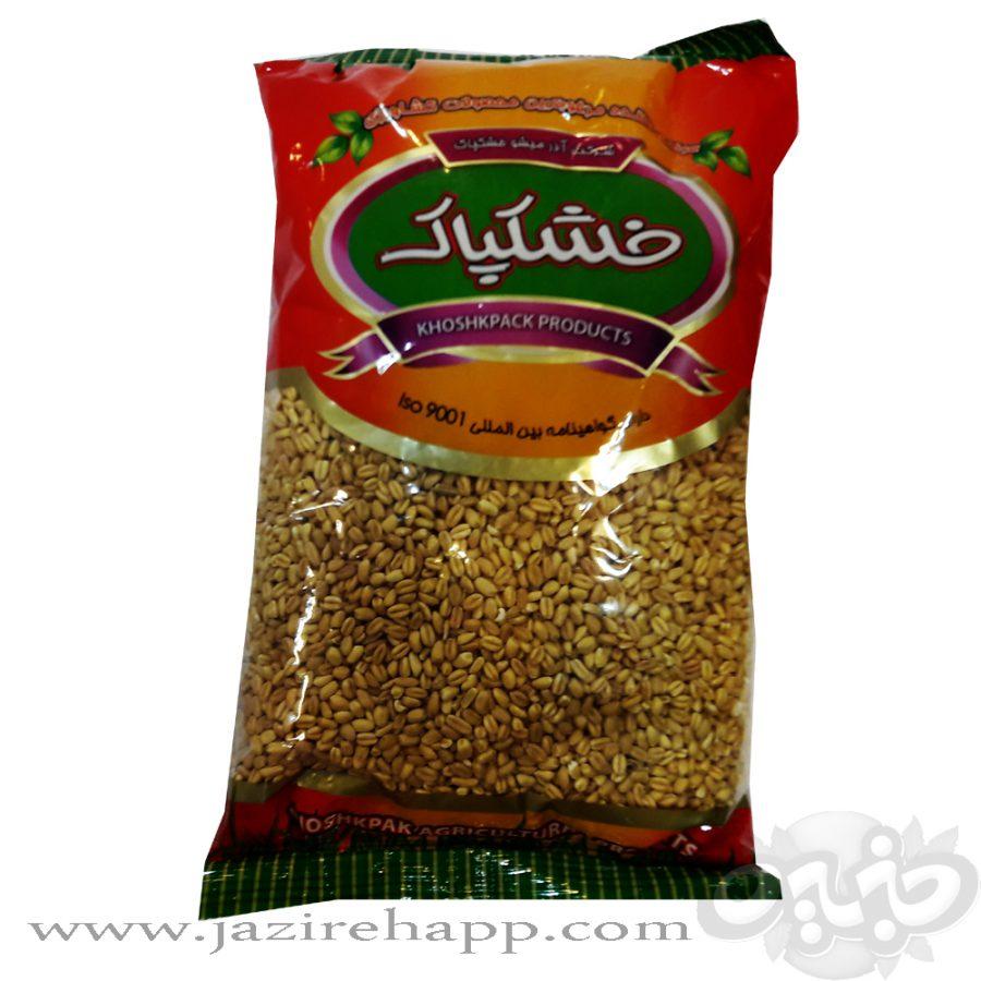 خشکپاک گندم پوست کنده سلفون ۹۰۰ گرمی
