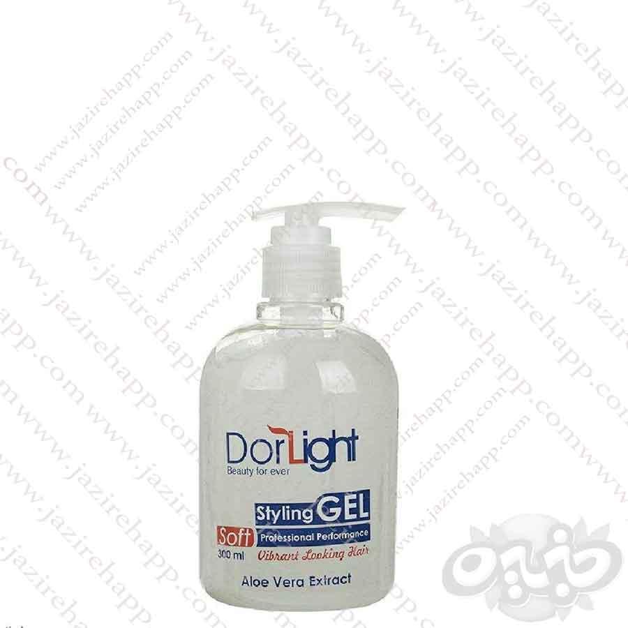 دورلایت ژل پمپی سفید مدل Soft حجم ۳۰۰ میل