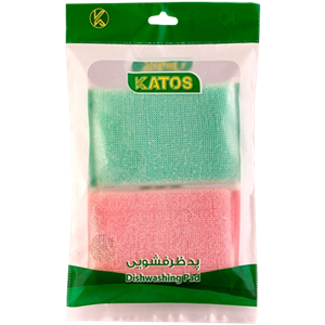 کاتوس پد ظرفشویی الماس (2 عددی)