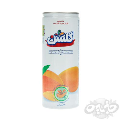 گلشن آبمیوه انبه پالپ دار قوطی  240 سی سی