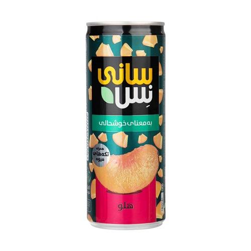 سانی نس نوشیدنی هلو ۲۴۰ سی سی قوطی