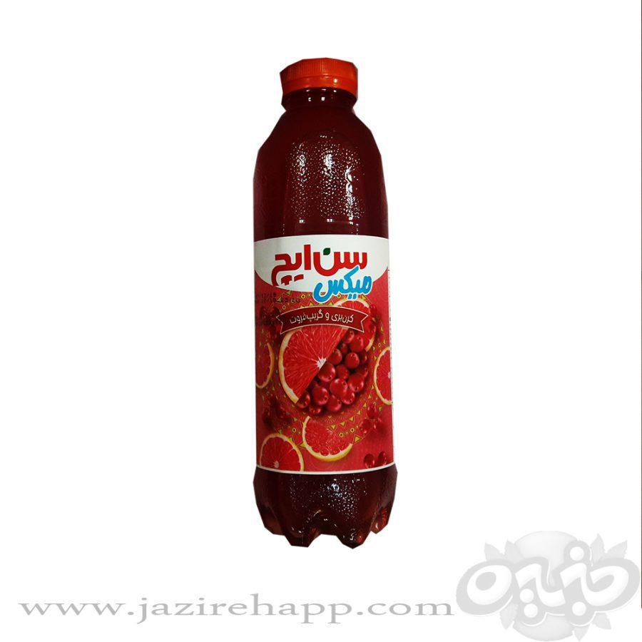 سن ایچ میکس کرن بری و گریپ فروت ۷۵۰ میلی لیتر