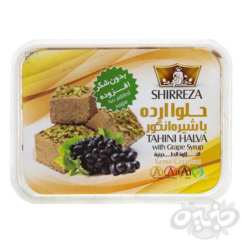 شیررضا حلوا ارده با شیره انگور 400 گرم