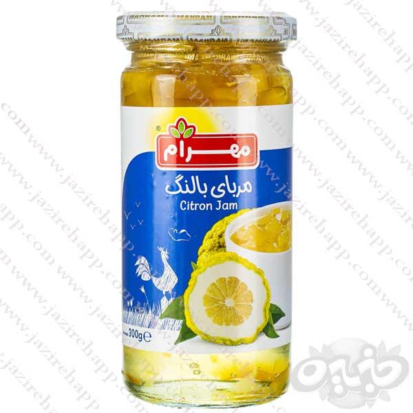 مهرام مربا بالنگ ۳۰۰ گرمی