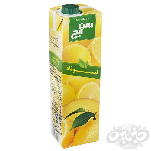 سن ایچ نوشیدنی میوه ای لیمو بدون گاز یک لیتری