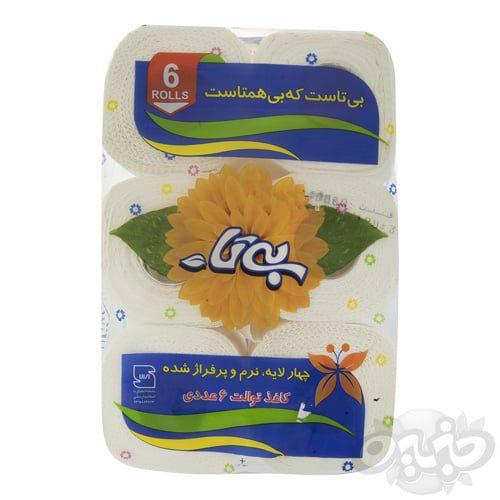 بی تا دستمال دلسی شش قلو قدرت جذب بالا ۴ لایه