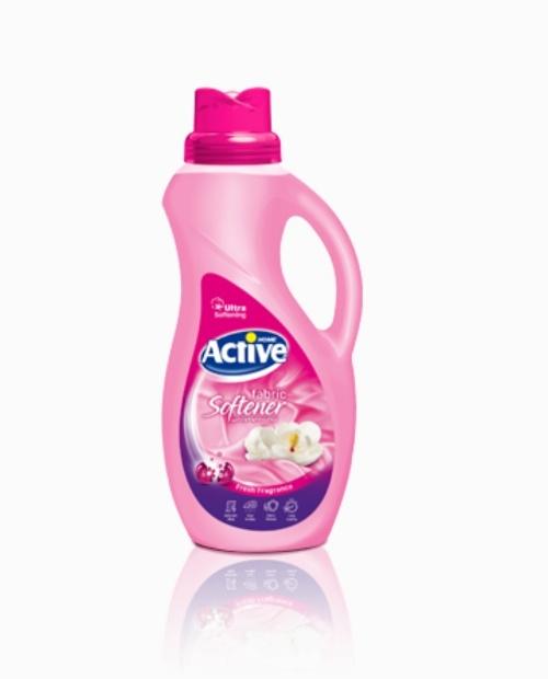 اکتیو نرم کننده حوله و لباس Soft  Fresh  ۱۵۰۰ گرمی صورتی