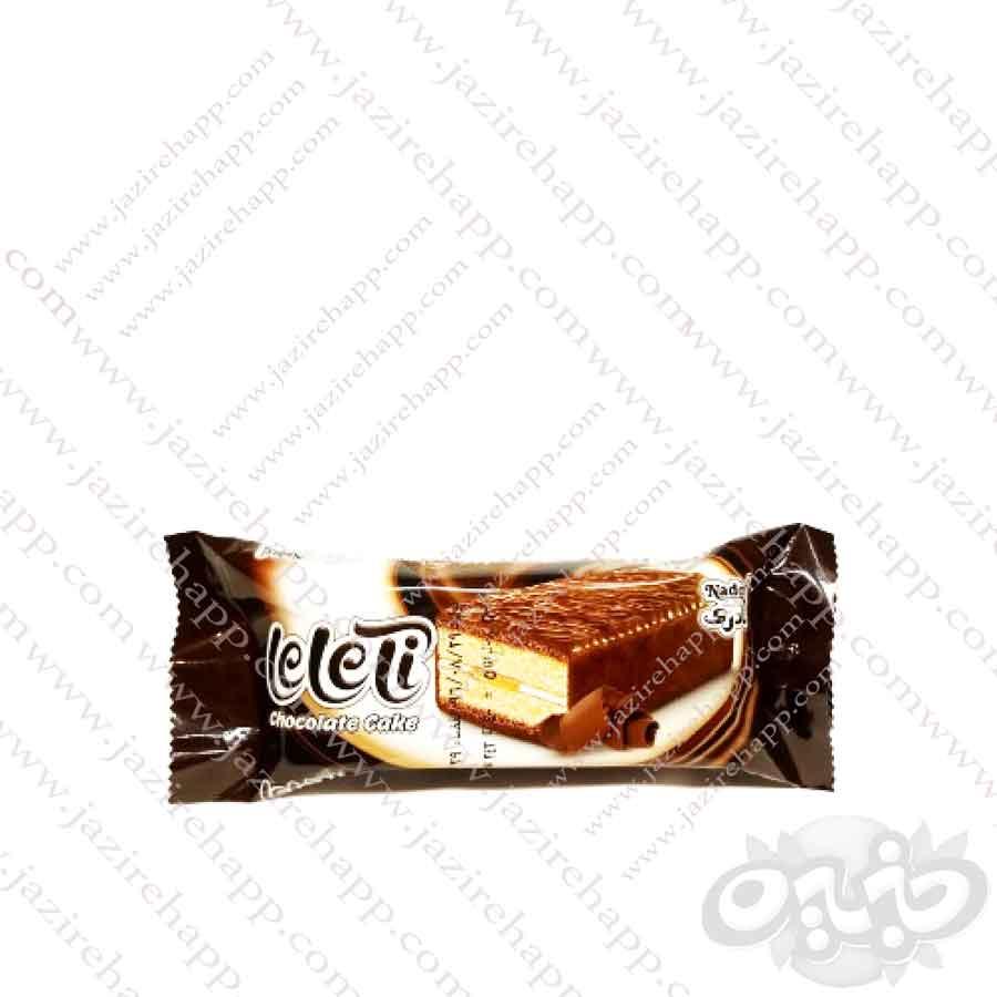 نادری کیک لایه ای با روکش شکلاتی تی تی ۴۵ گرمی