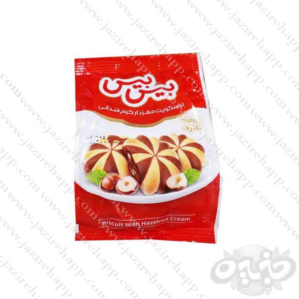 نادری بیس بیس کرم فندق پاکتی ۱۲۰گرمی