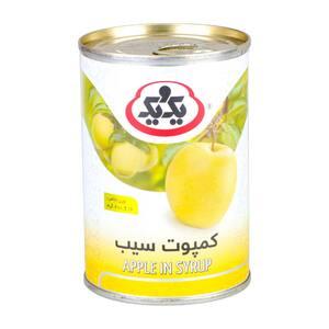یک و یک کمپوت سیب قوطی 400 گرم درب آسان باز شو