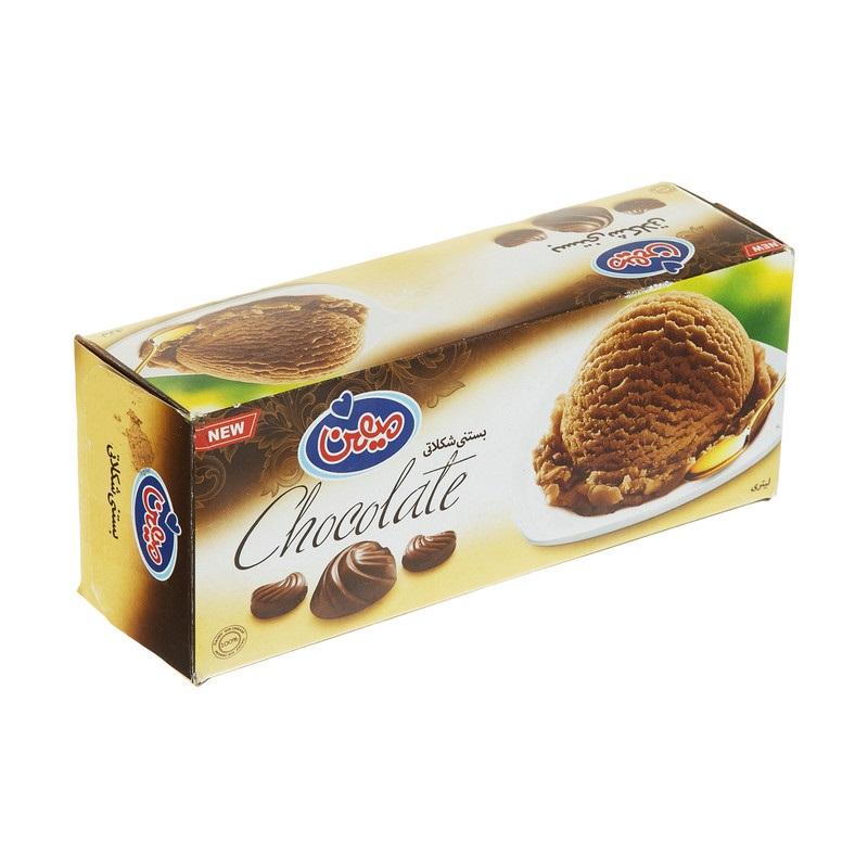 میهن بستنی 1 لیتری شکلاتی