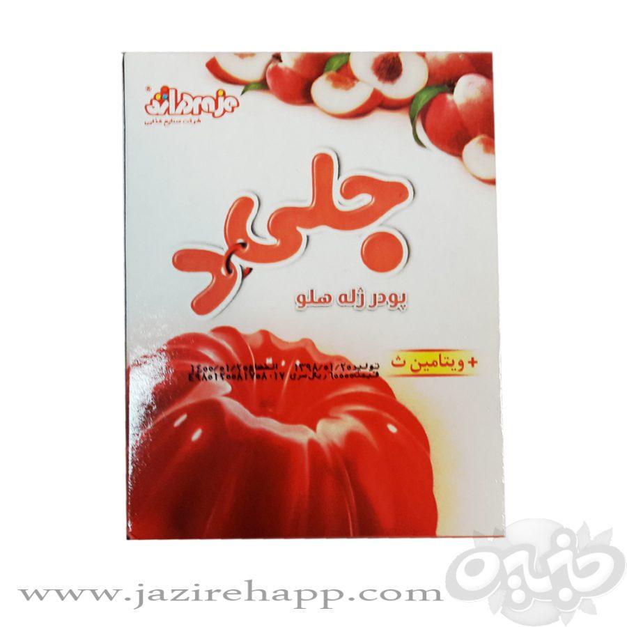 دراژه پودر ژله هلو ۱۰۰ گرمی