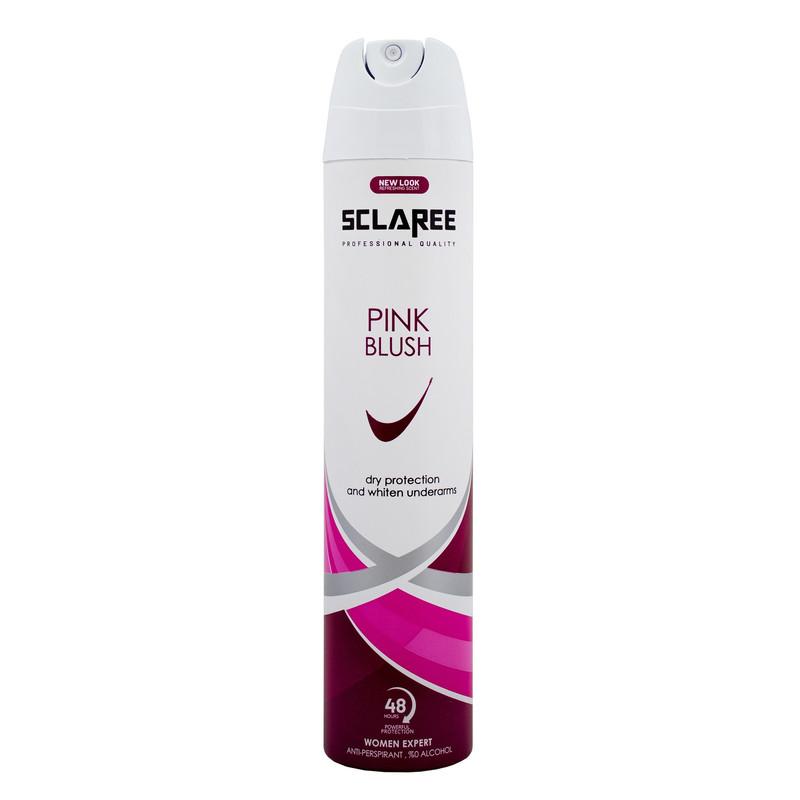 اسکلاره اسپری بدن ضد تعریق pink blush (گرم و شیرین) زنانه 200میل