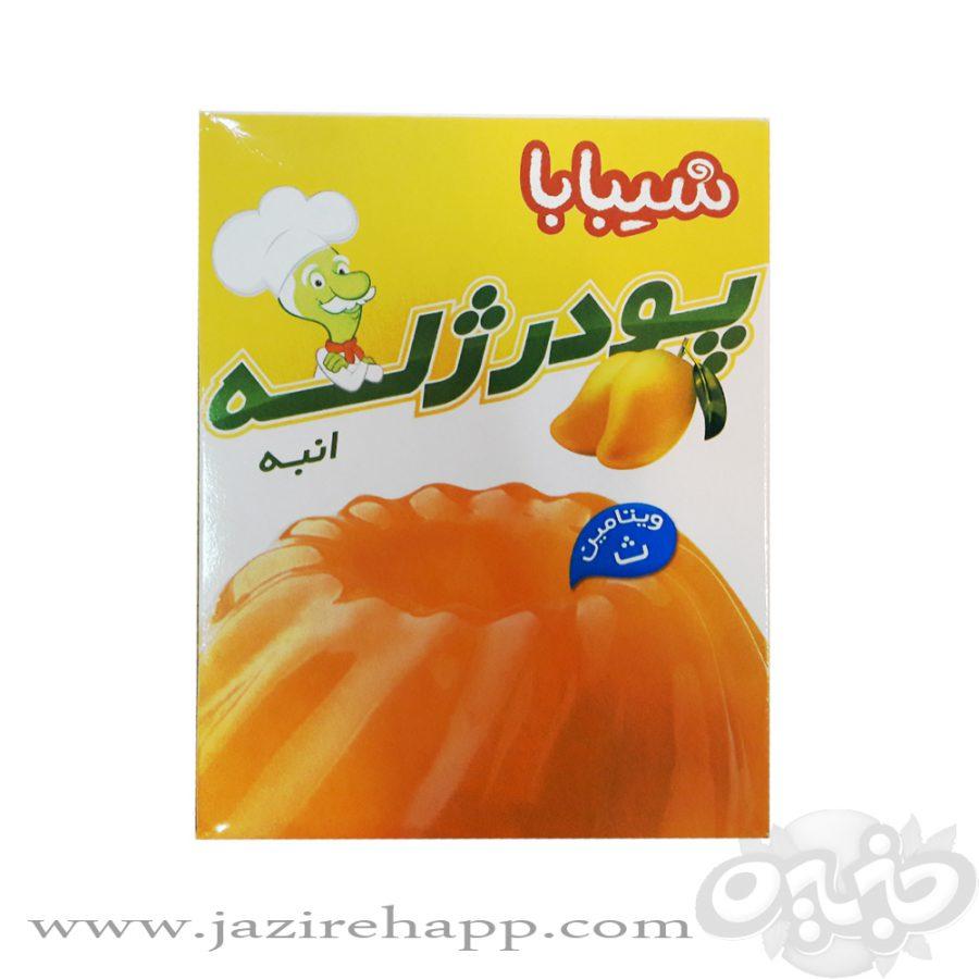 شیبا پودر ژله انبه ۱۰۰ گرمی
