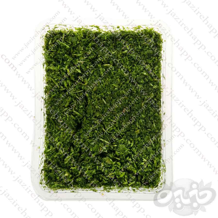 سبزی اسفناج تازه خرد شده یک کیلوگرم